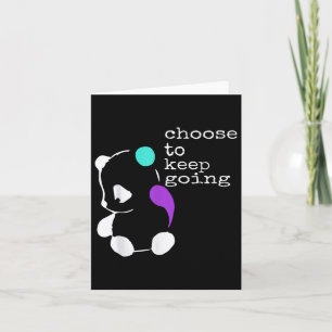 Keep Going Semicolon Gift Suicide Prevention Aware Card