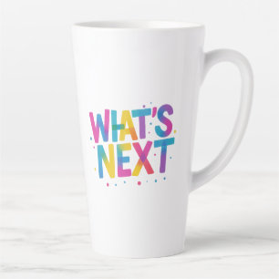Keep Going T-Shirt Latte Mug