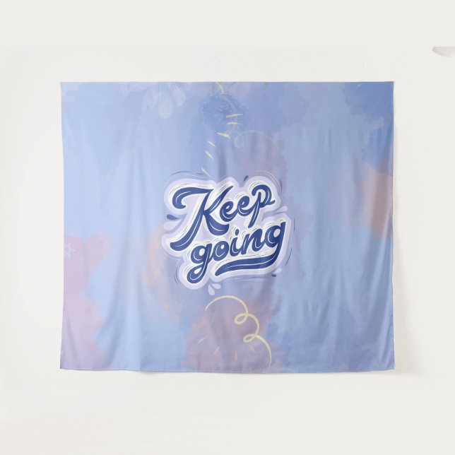 Keep Going Tapestry (Front (Horizontal))