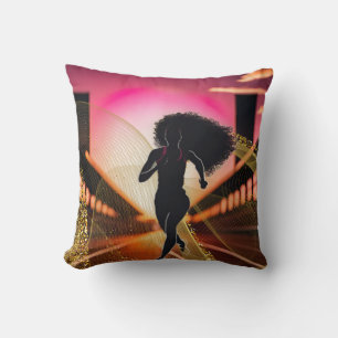 Keep Going! Throw Pillow