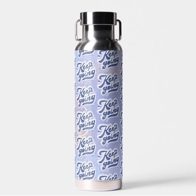 Keep Going Water Bottle (Front)
