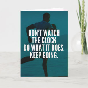 Keep Going - Workout Motivational Card