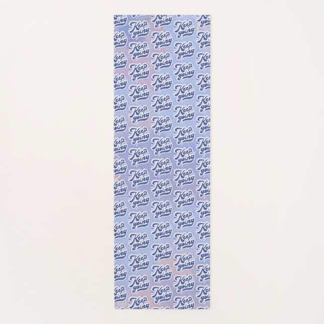 Keep Going Yoga Mat (Front)