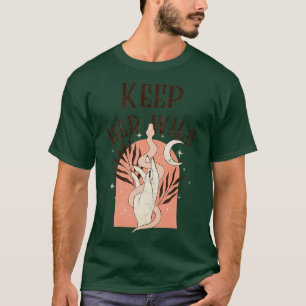 Keep Her Wild Snake Hand Boho Bohemian T-Shirt