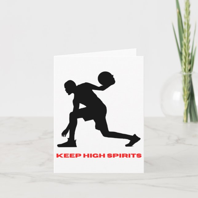 Keep High Spirits  Card (Front)