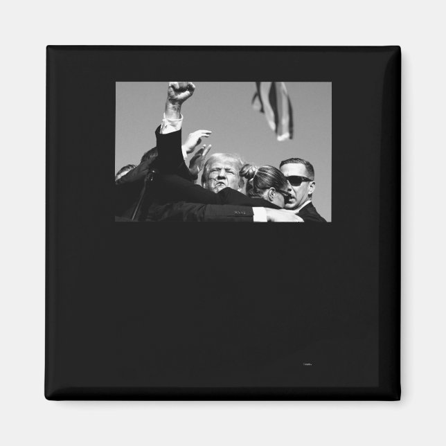 Keep Him Down Bulletproof Trump 2024  Magnet (Front)