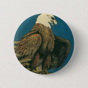 Keep Him Free 2 Inch Round Button
