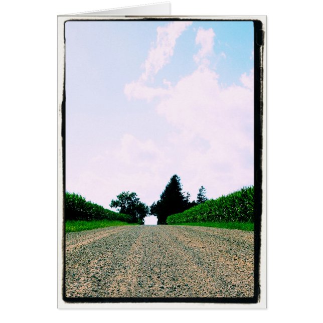 Keep in the Middle of the Road - Scripture Card (Front)