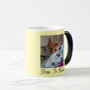 Keep In Touch Color Changing Mug for Cat Lovers
