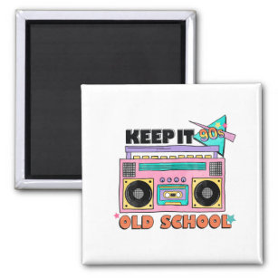 Keep It 90's Old School Boombox Player Magnet