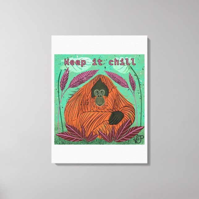 Keep it Chill Canvas Print (Front)