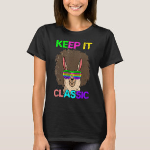 Keep It Classic  Alpaca 80's 90's Llama T-Shirt