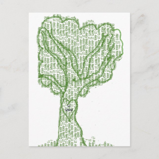 KEEP IT CLEAN POSTCARD (Front)