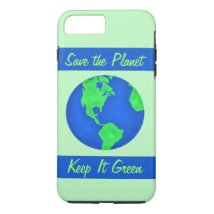 Keep It Green Save Earth Environment Art Case-Mate iPhone Case