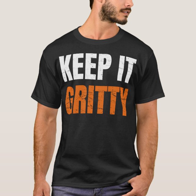 Keep It Gritty Lovegritty Philadelphia Sports Team T-Shirt (Front)