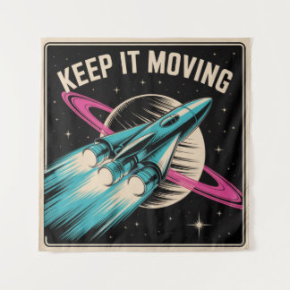 Keep It Moving Tapestry