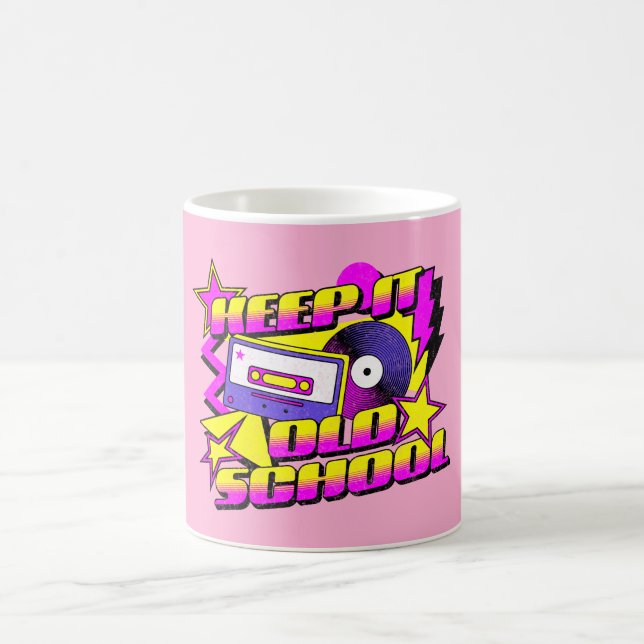 Keep it old school coffee mug (Center)
