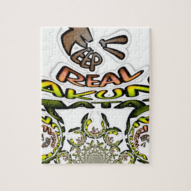 keep it real Hakuna Matata Always Jigsaw Puzzle (Vertical)