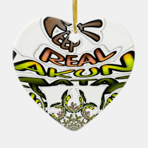 Keep It Real: Kaleidoscope Art Print/Graphic Ceramic Ornament