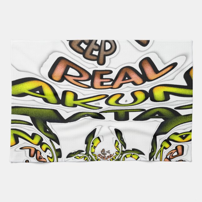Keep It Real: Kaleidoscope Art Print/Graphic Kitchen Towel (Horizontal)