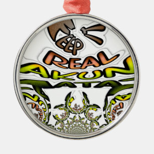 Keep It Real: Kaleidoscope Art Print/Graphic Metal Ornament