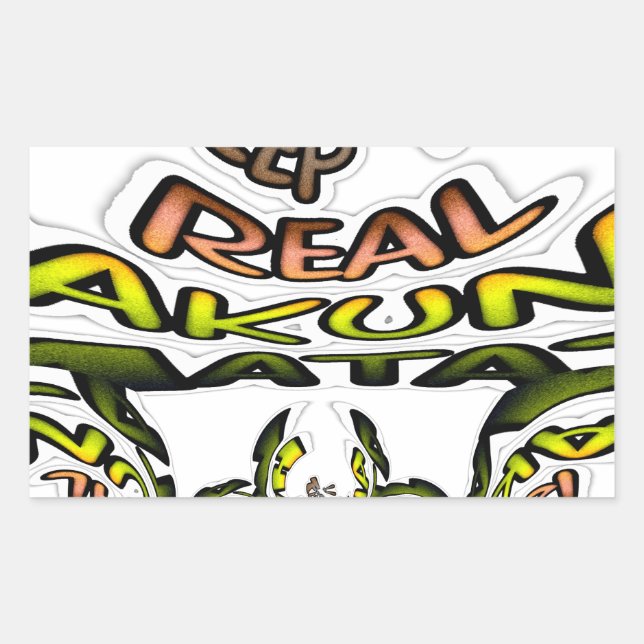 Keep It Real: Kaleidoscope Art Print/Graphic Sticker (Front)