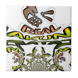 Keep It Real: Kaleidoscope Art Print/Graphic Tile