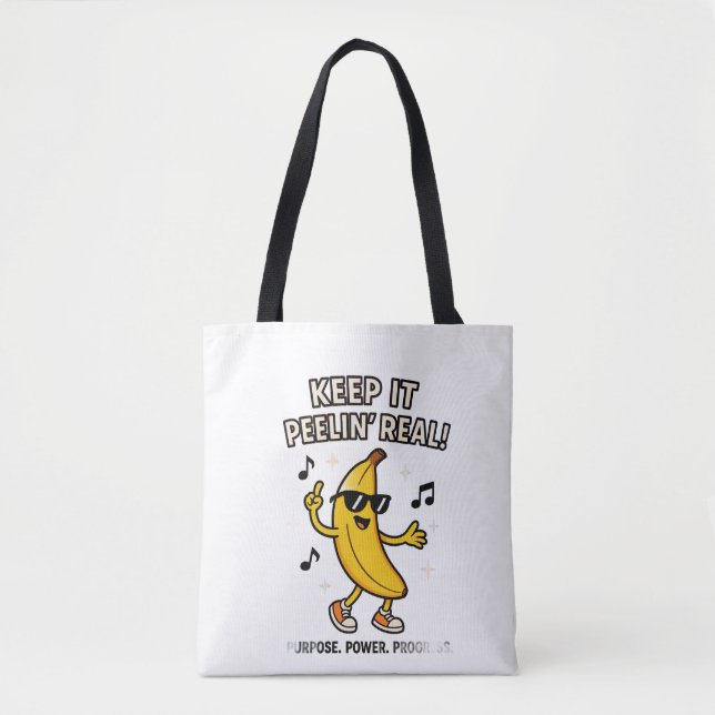 Keep It Real Tote Bag (Devant)