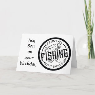 **KEEP IT REEL** ON **SON'S BIRTHDAY** CARD