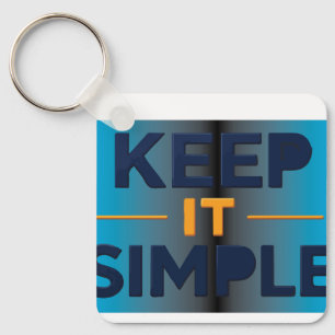 Keep It Simple Keychain