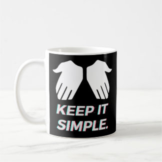 KEEP IT SIMPLE Khaby Lame Coffee Mug