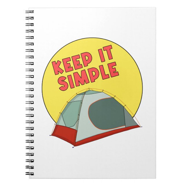 Keep It Simple Notebook (Front)