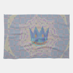 Keep It Simple: Pastel Royal Clarity Pattern Art Kitchen Towel