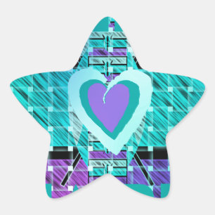 Keep it simple star sticker