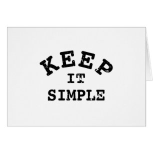 Keep It Simple Typography