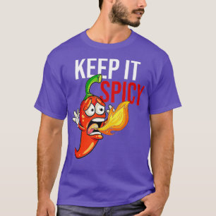 Keep It Spicy Chili Hot Red Pepper Jalapeno T-Shirt