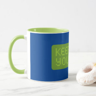Keep it to yourself Blue BG Lg Gfx Combo Mug