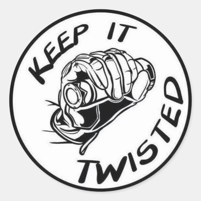 Keep IT Twisted Sticker (Front)