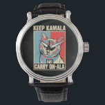 Keep Kamala and Carry On-A-La LA Kamala Harris Watch<br><div class="desc">Keep Kamala and Carry On-A-La LA Kamala Harris</div>