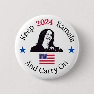 keep kamala button