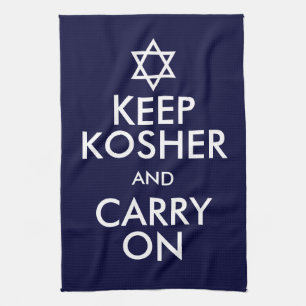 Keep Kosher and Carry On Kitchen Towel