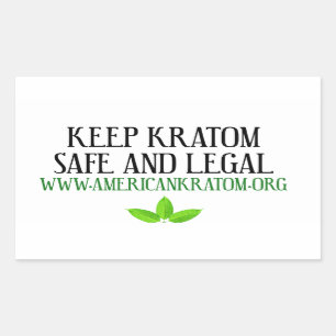 Keep Kratom Legal and Safe Sticker