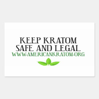 Keep Kratom Legal and Safe Sticker