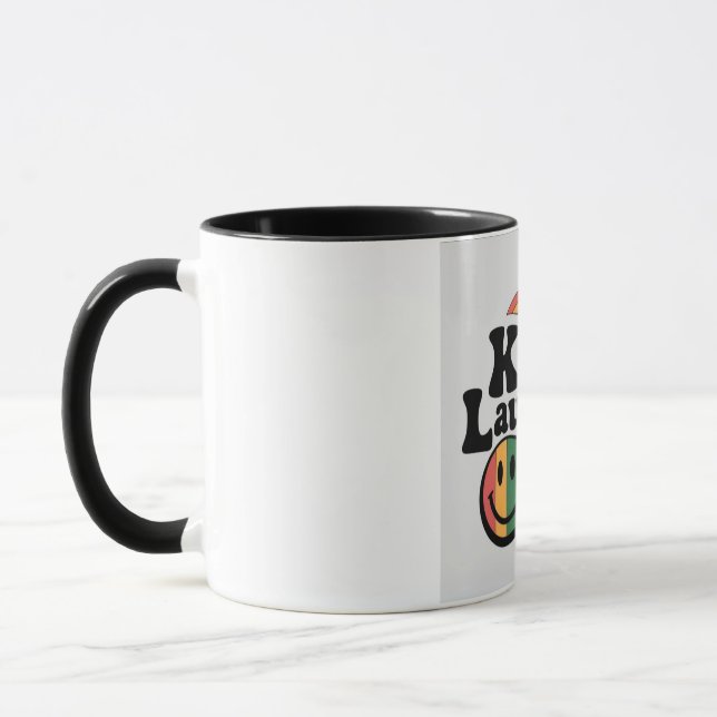 Keep Laughing On Mug (Left)