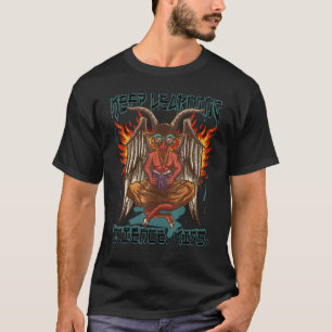 Keep Learning Science  Kids   Occult   Baphomet Go T-Shirt