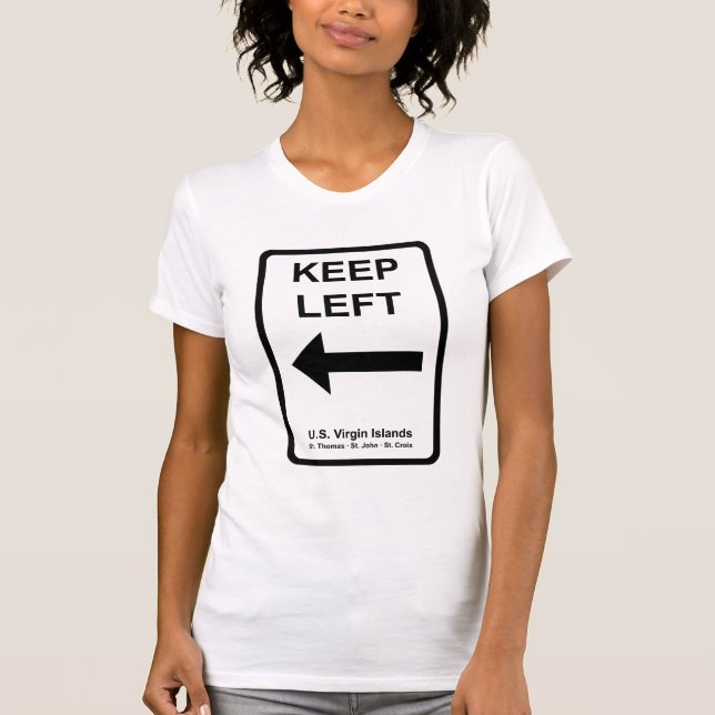 Keep Left Signature Ladies' Tee (Front)