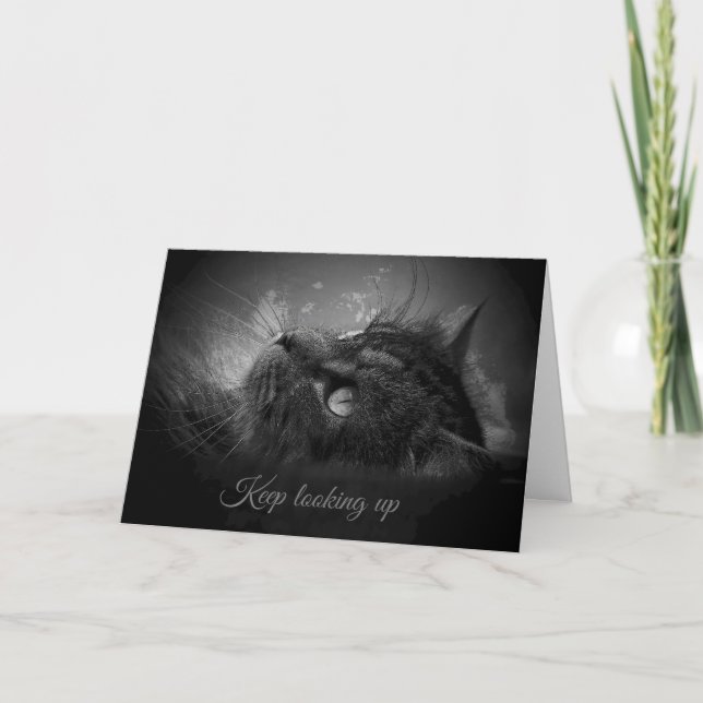 Keep Looking Up Card (Front)