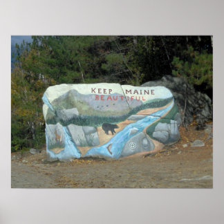 Keep Maine Beautiful Poster