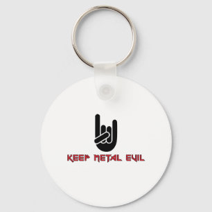 Keep Metal Keychain