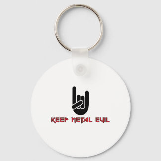 Keep Metal Keychain